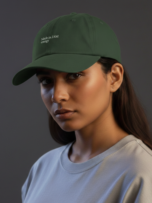 Made in 5 AM Energy Embroidered Cap