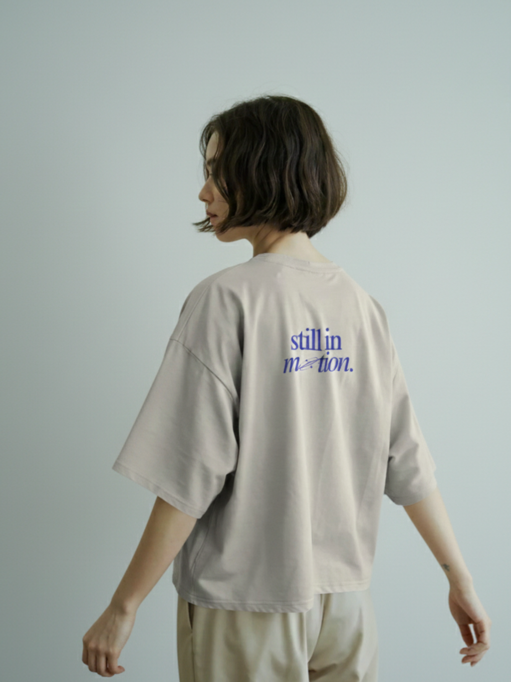 Still In Motion Oversized Tee