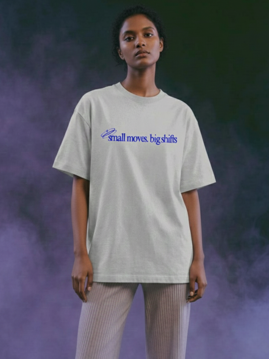 Still In Motion Oversized Tee