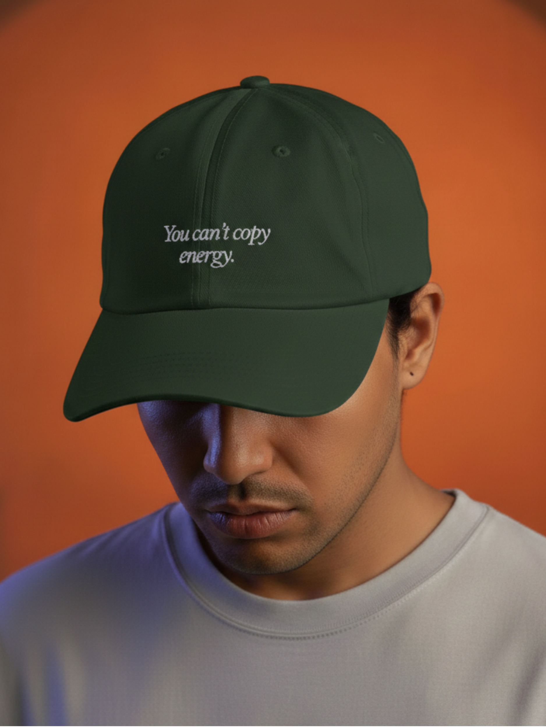 You Can't Copy Energy Embroidered Cap